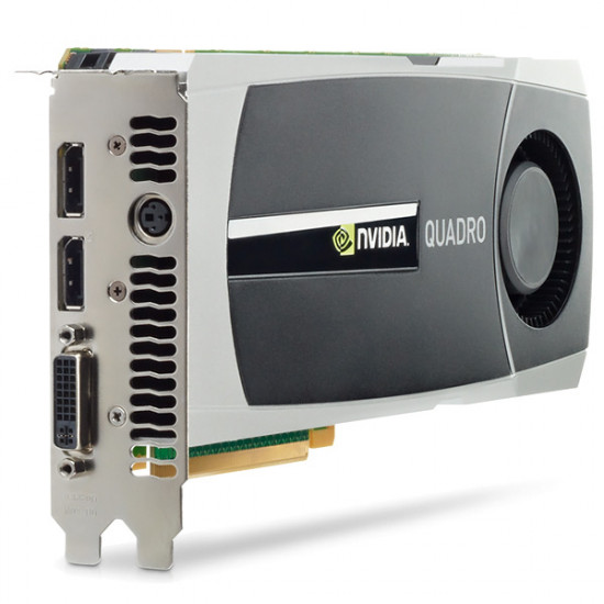 Refurbished NVIDIA® QUADRO® 6000: 6GB of GDDR5 GPU memory,